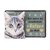 Tiermagnet Zettelhalter 3D verwöhnteste Katze grau getreift Magnet Katzenmagnet