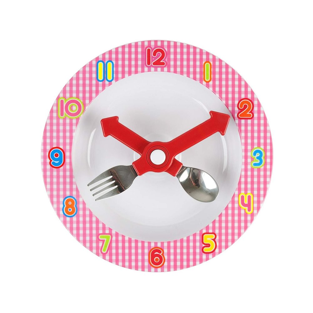 Jip Dinner Time Melamin-Set inkl. Besteck pink