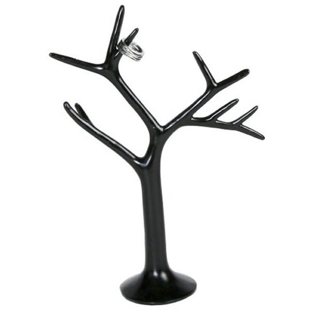 Schmuckbaum mit metallic Effekten, H 26 cm, schwarz