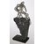 Casablanca - Skulptur - Dekofigur - Figur - Friends- Männer auf Felsen - Poly - antik Silber Gemeinsam Zusammenhalt