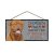 Tierschild Türschild Bordeaux Dogge aus Holz Schild Hund Holzschild Wandschild