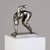 Designer-Skulptur Figur Phil Platin-Effekt 27 cm hoch