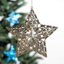 Weihnachtliche Dekoration großer Stern Fensterdeko...