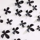 Umbra Wanddeko Wallflower schwarz 3D Blumen Blumenwand