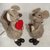 Mäusepärchen Maus mit Herz + Geschenk Liebe Love Geldgeschenk