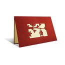 3D-Karte zur Geburt oder Taufe, Glückwunschkarte als Geschenk für ein Baby, Klappkarte, Kinderwiege, Pop-Up Karte