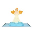 3D Karte Dein Schutzengel Grußkarte Grüße Geburtstagskarte Kinder Taufe Einschulung Krankenhaus Engel Engelflügel Alles Gute