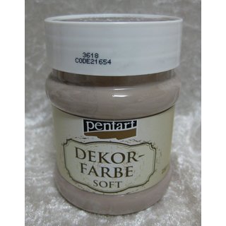 Pentart Dekorfarbe soft Farbton braun Vollmilchschokolade milk-chocolate Shabby Chic