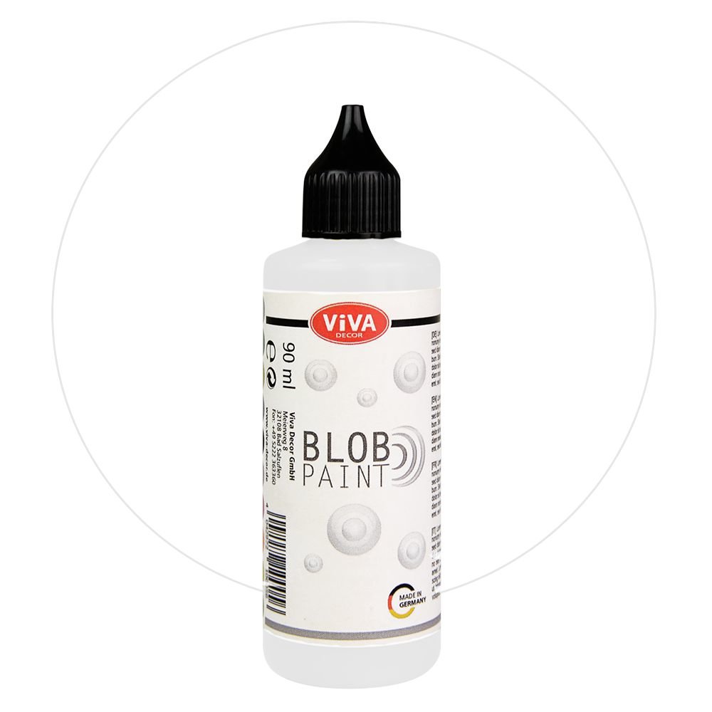 Viva Decor Blob Paint Farbe weiss Blob Painting Dot Painting Dotting Tool