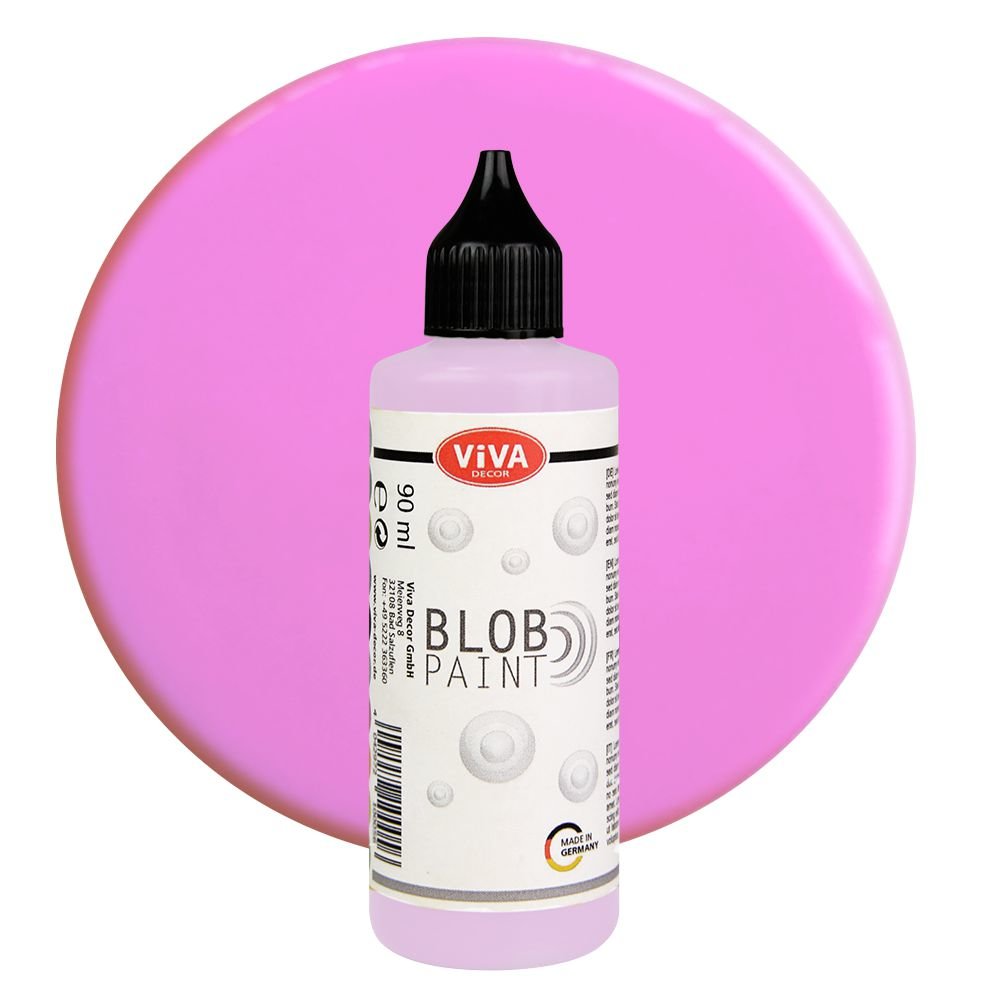 Viva Decor Blob Paint Farbe Rosa Blob Painting Dot Painting Dotting Tool
