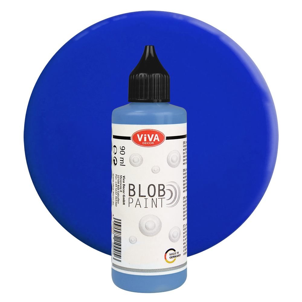 Viva Decor Blob Paint Farbe Hellblau Blob Painting Dot Painting Dotting Tool