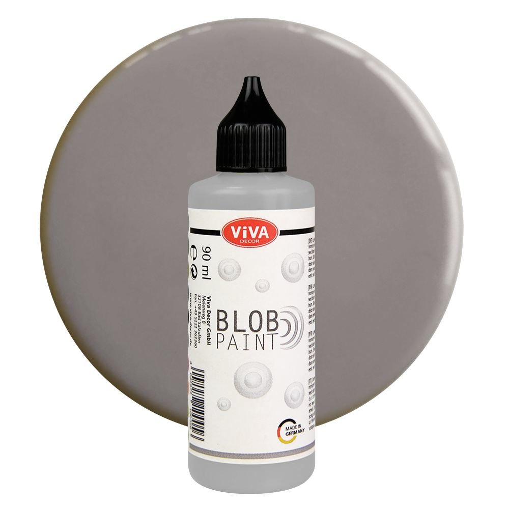 Viva Decor Blob Paint Farbe Grau Blob Painting Dot Painting Dotting Tool