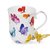 Dunoon Becher Braemar mit aquarell Schmetterlinge Flight of Fancy Frühling Sommer Kaffeebecher Kakaotasse Tasse Geschenk Teetasse Kaffetasse Flug der Phantasie
