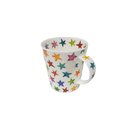 Becher Lomond Starbust Tasse mit Sterne bunt Kaffeebecher Kakaotasse Tasse Geschenk Dunoon Teetasse Kaffetasse