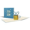 3D Pop-Up Karte zum Geburtstag, Geburtstagskarte, Glückwunschkarte, Gutschein, Grußkarten, Geschenkkarte
