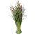 Kunstblume Dekopflanze im Bündel Kunstpflanze Blooming fuchsia Höhe 70cm