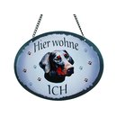 Tierschild Hund - Dobermann - Wandschild Blechschild...