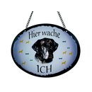 Tierschild Hund - Deutsche Dogge - Wandschild Blechschild...