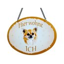 Tierschild Hund - Chihuahua Chiwawa - Wandschild...