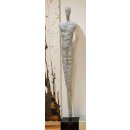 Design Skulptur - Artus - Aluminium silber In-Outdoor 175 cm