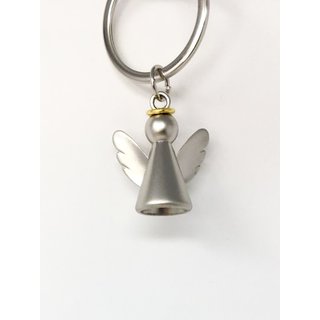 Schlüsselanhänger Engel Casablanca Schutzengel mit goldenem Heiligenschein Geschenk
