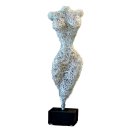 Design Skulptur - Venus - Aluminium silber In-Outdoor 90 cm