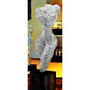 Design Skulptur - Die Venus - Aluminium silber In-Outdoor 150cm