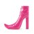 Garderobenhaken Haken für Schmuck Stiefel Highheels pink