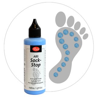 ABS Sock Stop Paint 82ml-Light Blue