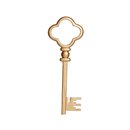 Schlüssel goldfarben 30 cm Einzug ins neue Haus Zuhause Wohnung