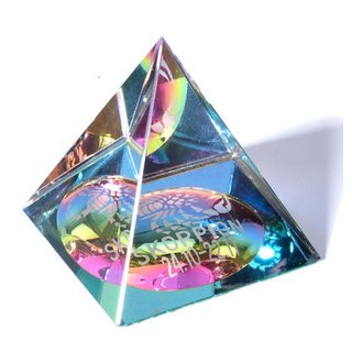 Sternzeichen Glas Pyramide - Skorpion vom 24.10. - 22.11.