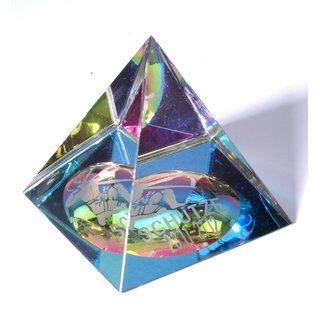 Sternzeichen Glas Pyramide - Schütze 23. November - 21. Dezember