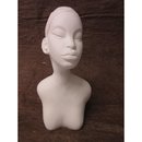 Powertex afrikanische Frauenbüste Zora aus Gips Büste Figur Kopf Skulptur