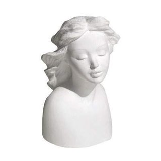 Powertex Gipsstatue Marjani Büste Figur Kopf Skulptur Frauenbüste 