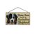 Tierschild Hund Holzschild Türschild - Australian Shepherd - Wandschild