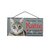 Tierschild Katze Türschild Wandschild - graue Katze - Holzschild