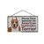 Tierschild Hund Holzschild Türschild - American Staffordshire Terrier- Wandschild