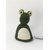 Aufsteller Eierwärmer Frosch Filzaufsteller ca. 15 cm Handarbeit Frog Eiermütze Frühstück Tischdeko Frühstücksei