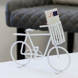 Modell-Fahrrad aus Metall "Geldbote" für Geldgeschenke