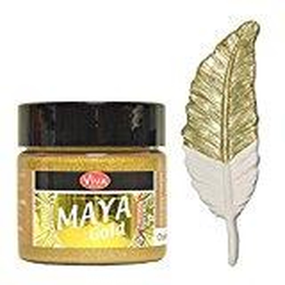 Viva Decor Maya Gold -Champagner- 45ml Metallglanz Farbe, Metallic Effekt
