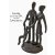 Casablanca Mini Design Skulptur Eltern mit Kind Gußeisen 11 cm Figur Familie