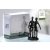 Casablanca Mini Design Skulptur Eltern mit Kind Gußeisen 11 cm Figur Familie