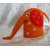 Eierwärmer Filz Aufsteller Elefant orange für den fröhlichen Frühstückstisch Eiermütze