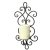 Wandkerzenhalter 92086 Kerzenhalter "Amely" Metall 36 cm Wandleuchter Leuchter
