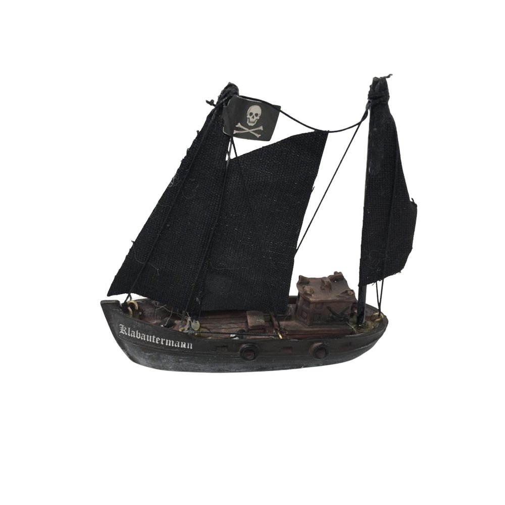 Piratenschiff Klabautermann Dekoschiff Modellschiff Miniaturboot