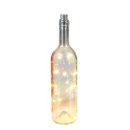 Flasche mit LED Licht ca 31 cm Höhe für Batteriebetrieb