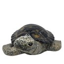 Gartendeko Schöne Schildkröte Garten Aufsteller outdoor Sommer Frühling Keramik glasiert
