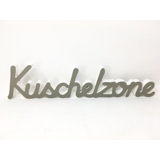Schriftzug "Kuschelzone" Liebe Schild Wanddeko Familie Love Paar Ehe Kinder Hängen stellen