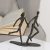 Design Skulptur  Running  aus Eisen brüniert
