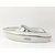 Yacht Jetset weiß/silber,Keramik Länge 26 cm Dekoobjekt Badezimmer